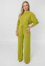 Conjunto Andrielly Verde Pistache