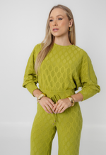 Conjunto Andrielly Verde Pistache