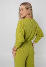 Conjunto Andrielly Verde Pistache
