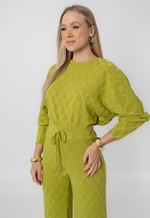 Conjunto Andrielly Verde Pistache