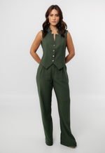 Conjunto Érika Marrant Verde Militar 