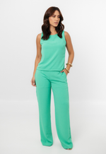 Conjunto Raquel Verde Esmeralda 
