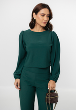 Conjunto Rebeca Ed. Limitada Verde Exército