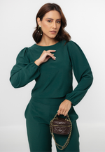 Conjunto Rebeca Ed. Limitada Verde Exército