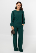Conjunto Rebeca Ed. Limitada Verde Exército