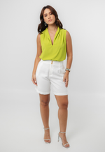Blusa Giselle Verde Lima 