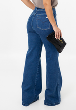 Calça Jeans Wide Leg Daniela Claro