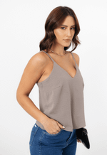 Blusa May Cinza