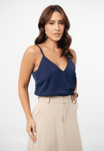 Blusa May Azul Marinho 