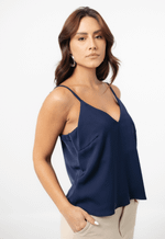 Blusa May Azul Marinho 