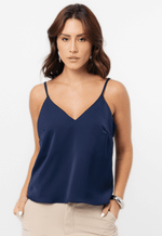 Blusa May Azul Marinho 