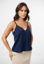 Blusa May Azul Marinho 