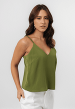 Blusa May Verde Militar 