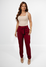Calça Beatriz Marsala
