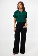 Blusa Cassia Verde Exército 