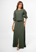 Conjunto Sarah Marrant Verde Musgo