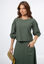 Conjunto Sarah Marrant Verde Musgo