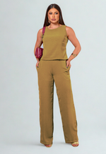 Conjunto Raquel Mostarda Dourado