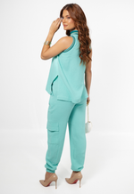 Conjunto Ceci Verde Água