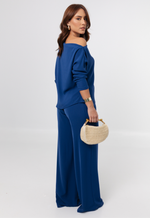 Conjunto França Azul Jeans 
