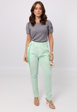 Calça Beatriz Verde Chá 