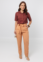 Calça Teresa Caramelo 