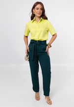 Camisa Laís Verde Lima