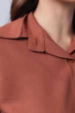 Camisa Laís Chocolate