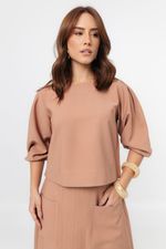 Conjunto Sarah Marrant Caramelo