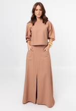 Conjunto Sarah Marrant Caramelo