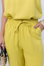 Conjunto Celita Rayon Sarja Verde Lima