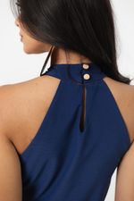 Vestido Tambaú Azul Marinho