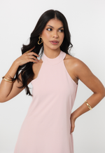 Vestido Tambaú Rosé