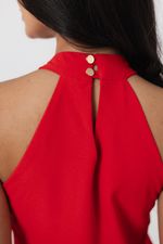 Vestido Tambaú Vermelho