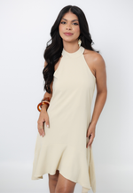 Vestido Tambaú Areia