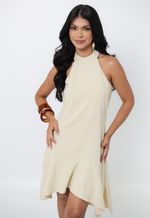 Vestido Tambaú Areia