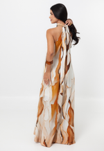 Vestido Manaíra Marmorizado Marrom
