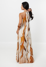 Vestido Manaíra Marmorizado Marrom