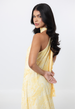 Vestido Manaíra Marmorizado Amarelo