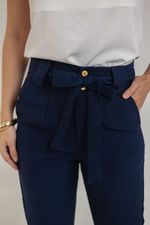 Calça Teresa Azul Marinho