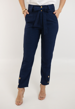 Calça Teresa Azul Marinho