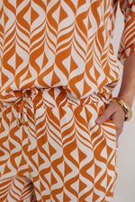 Conjunto Elaine Laranja 