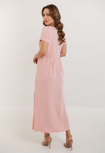 Vestido Joelma Laranja Mescla