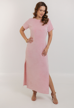 Vestido Joelma Rosa Mescla 