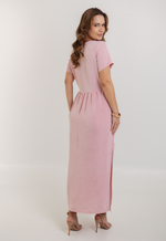 Vestido Joelma Rosa Mescla 