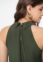 Blusa Eva Verde Militar