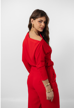 Conjunto França Vermelho