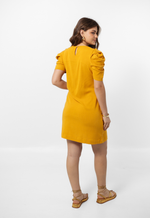 Vestido Andressa Mostarda