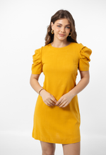 Vestido Andressa Mostarda
