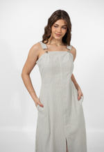 Vestido Ana Elise Verde Chá